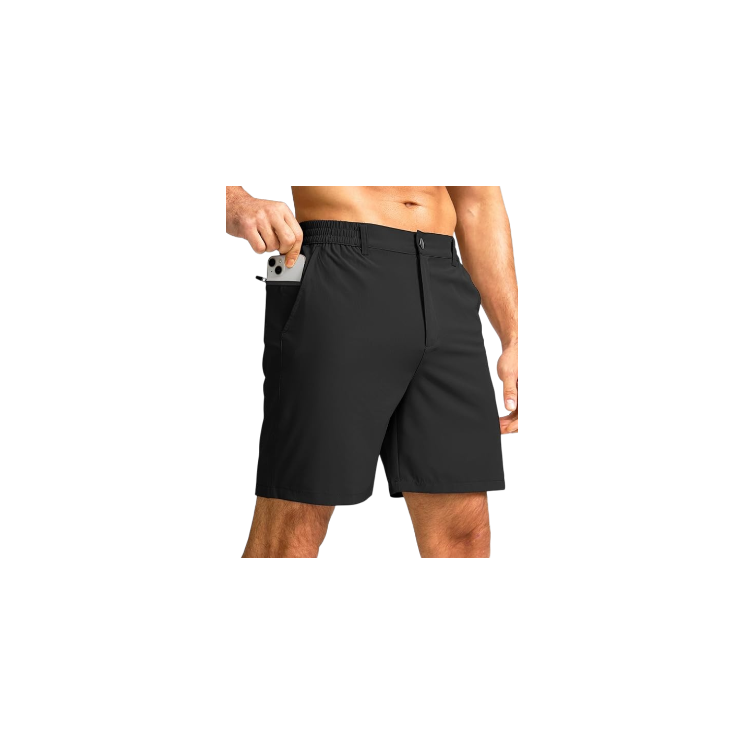 G Gradual Men's Casual Shorts 7" Stretch with 3 Pockets