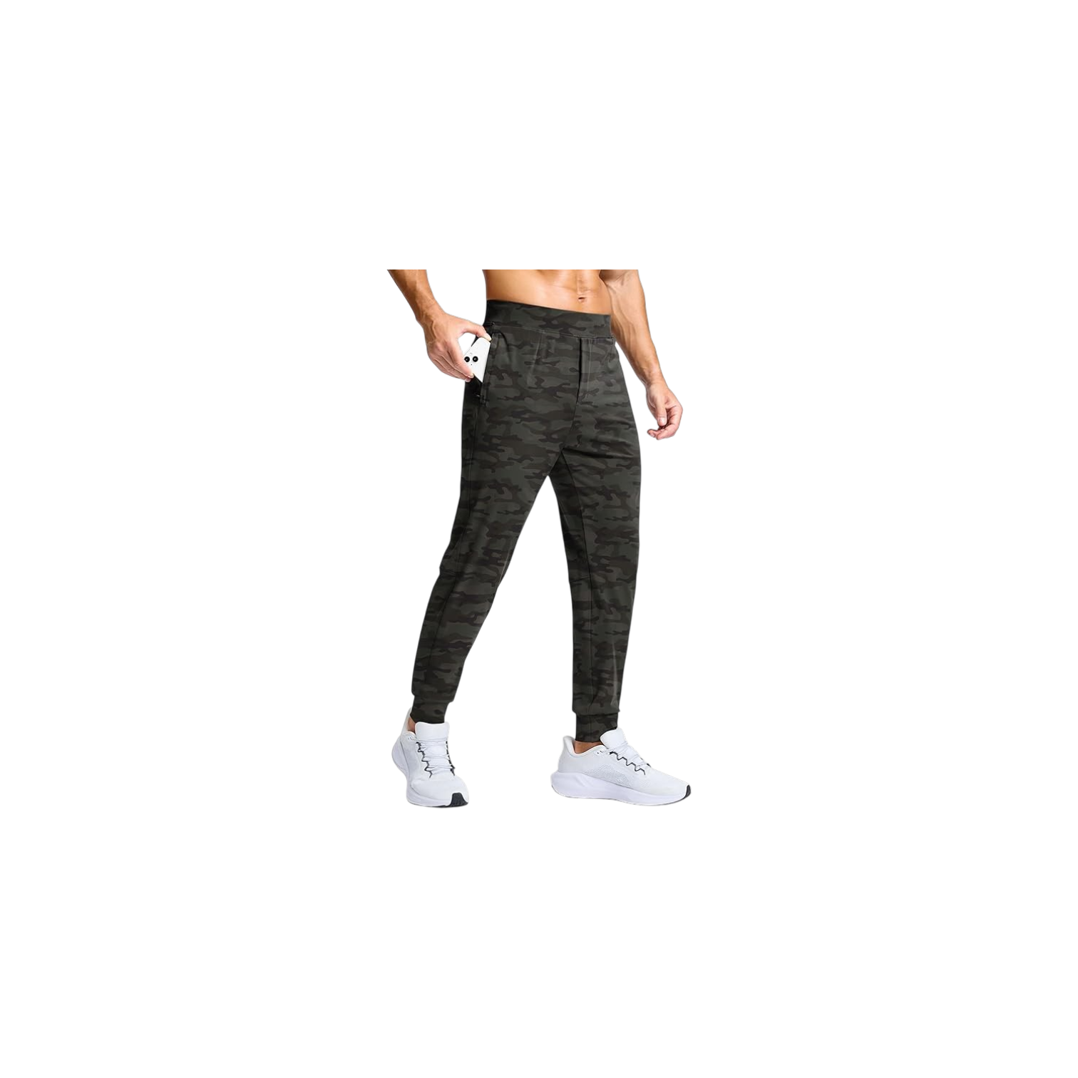 Men's Golf Joggers Pants with Zipper Pockets by G Gradual